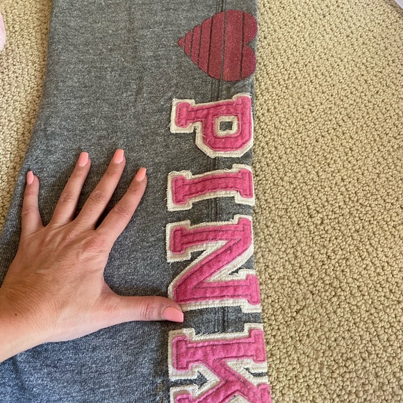 Victoria’s Secret PINK Shimmer Pant & Hoodie Set - Picture 6 of 9